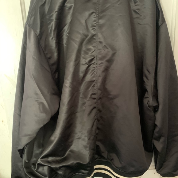 MNML Satin Baseball Coach Jacket XL - Picture 4 of 5